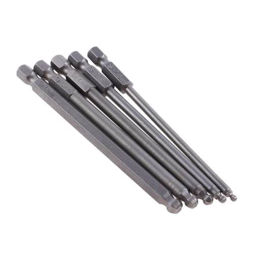 High Quality 5pcs Steel Hex Torx Head Drill Screwdriver Set