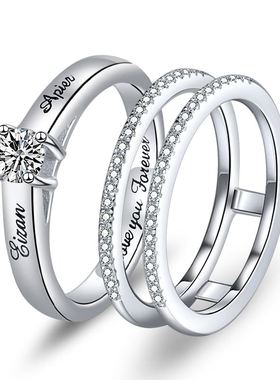 Xiaojing 925 Sterling Silver Custom Birthstone Engraved Nam