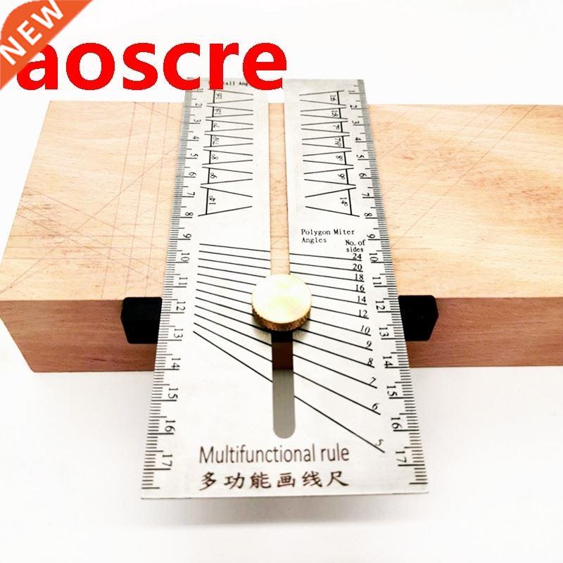 Multi Miter Angle Ruler Woodworking Scriber Dovetail Marking