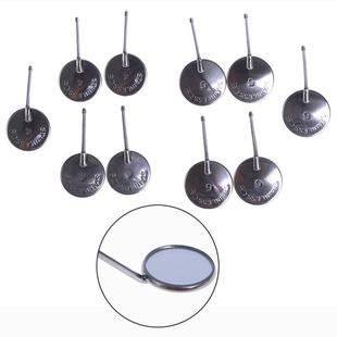 50Pcs Dental Orthodontic Stainless Steel Mouth Mirrors 4# 5#