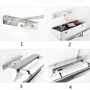 Stainless Steel Mirror Dressing Table Lights LED Wall Light