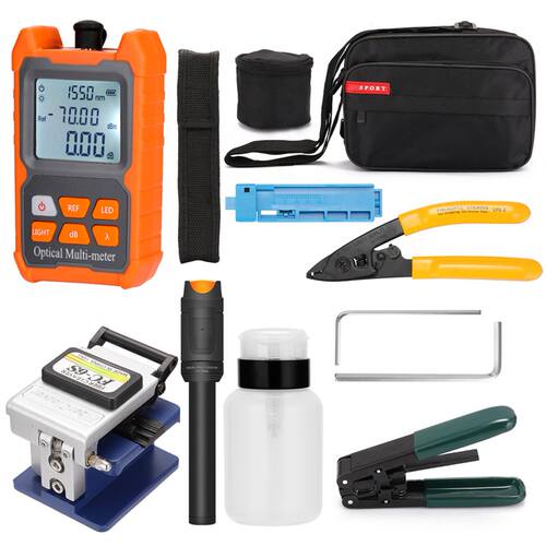 Optical Power Meter Visual Fault Locator Fiber Optic FTTH To