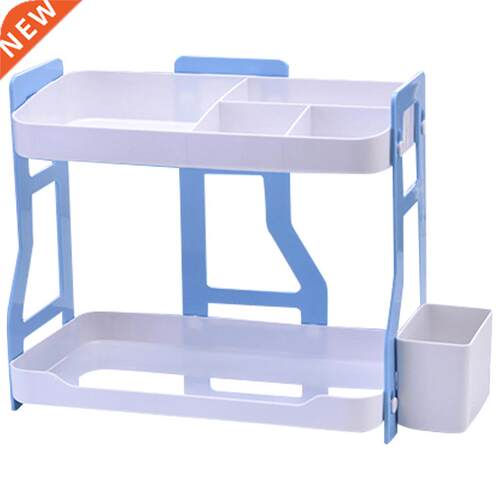 LEYIJIA Storage Rack Office Desktop Organizer Cosmetic Shelf