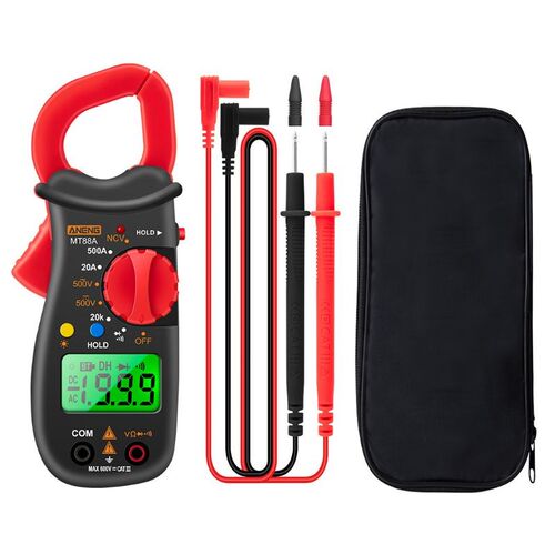 1999 Digital Multimeter Clamp Meter 500A Current Voltage NCV