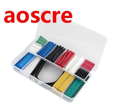 171pcs Heat Shrnk Tubng nsulaton Shrnkable Tube Sleevn