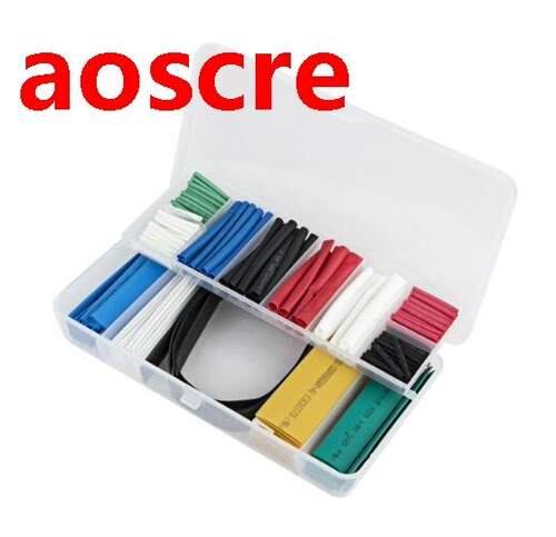 171pcs Heat Shrnk Tubng nsulaton Shrnkable Tube Sleevn