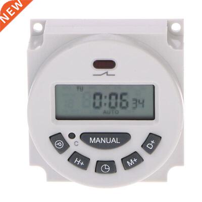 DC 12V Digital LCD Programmable Timer Relay Time of Weekly E