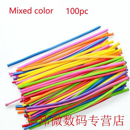 100pcs DIY Ceremony Mixed Color Wedding Tying Latex Air Part