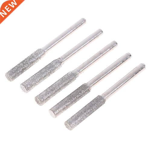 5Pcs/Set Chainsaw Sharpening Grinding Stone Bits Power Tool