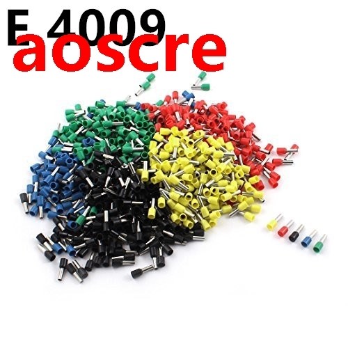 E4009 Tube insulating terminals 4MM2 100PCS/Pack Cable Wire
