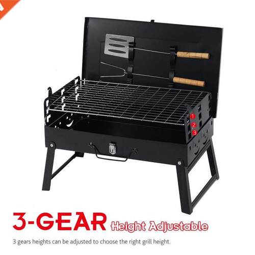 Portable Folding BBQ Gril Barbecue Convenient Tool Outdoor C