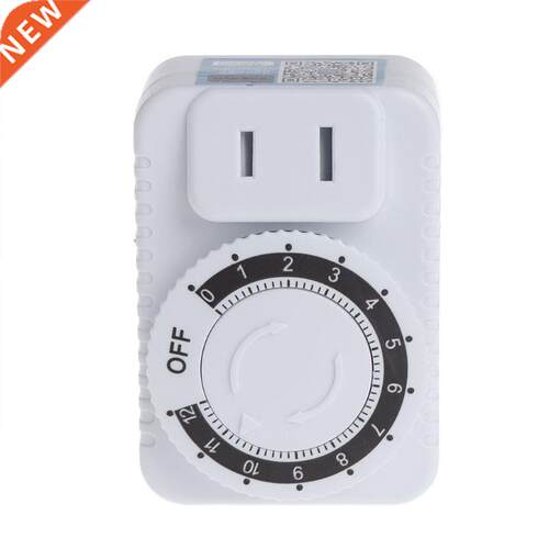 AC 220V 12 Hour Mechanical Plug Switch Timer Socket Home App