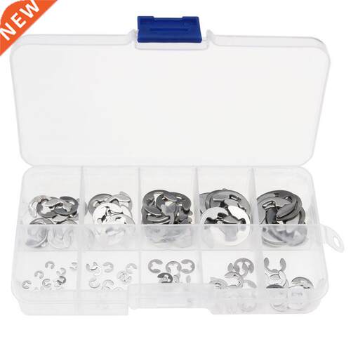 1.5-10mm Practical E-Clip 04 Stainless Steel Retaining Ring