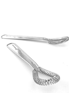 1 Piece 20cm Stainless Steel Magic Hand Held Spring Whisk Mi