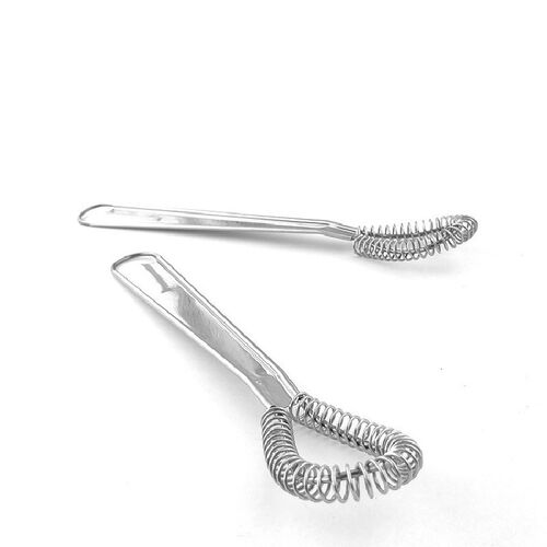 1 Piece 20cm Stainless Steel Magic Hand Held Spring Whisk Mi