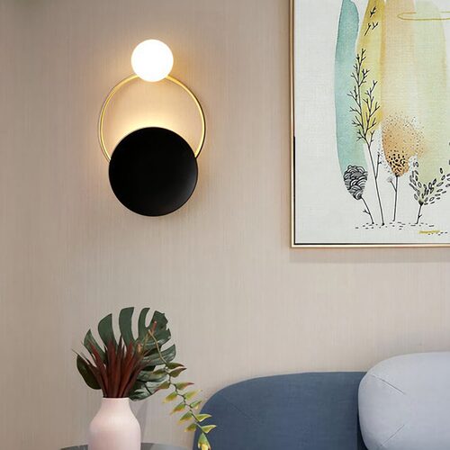 Nordic Apply Led Wall Lamp Mirror The Wall Stickers Design F