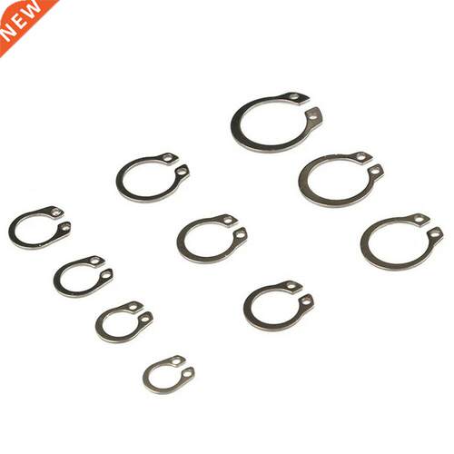 100pcs 304 Stainless Steel External Circlip Retaining Ring A