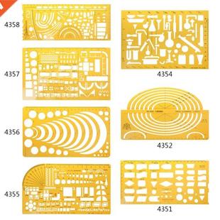 K Resin Flow Chart Symbol Drafting Template Ruler Stencil Me