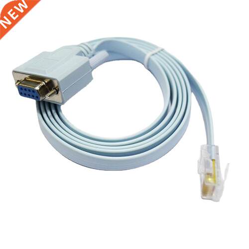 Console Cable RJ45 Ethernet To RS232 DB9 COM Port Serial Fem