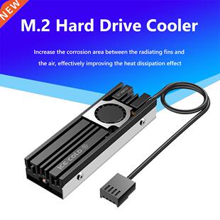 4Pin M.2 Solid State Hard Disk Fan Heatsink Cooling Silicone