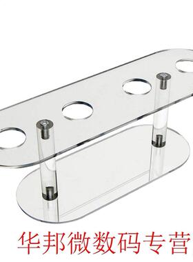 4 Holes Home Cupcake Cake Transparent Acrylic Food Ice Cream