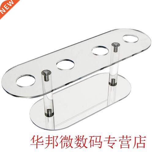 4 Holes Home Cupcake Cake Transparent Acrylic Food Ice Cream