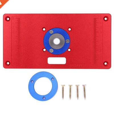 Trimming Machine Flip Board Red Aluminum Alloy Router Table