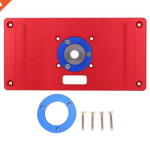 Trimming Machine Flip Board Red Aluminum Alloy Router Table