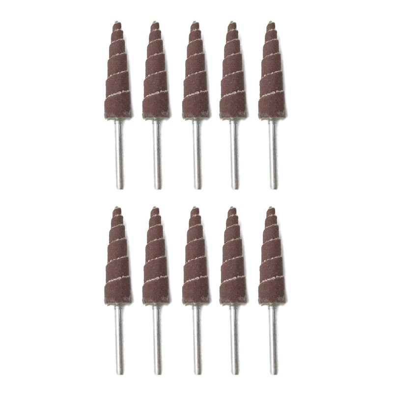 10pcs Grit Scouring Cloth Impeller Grinding Sandpaper Flap