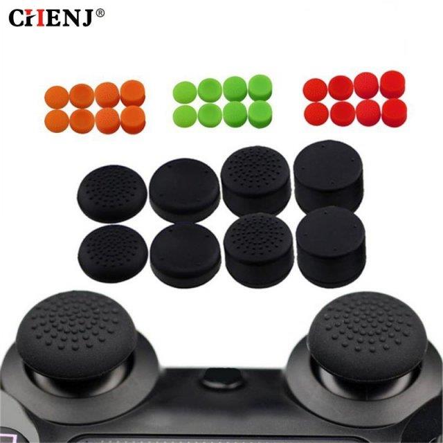 8Pcs/Set Silicone Controller Joystick Thumb Stick Grip Cap C