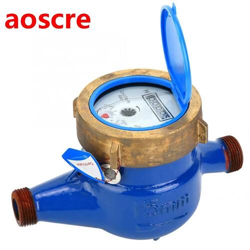 15mm Watermeter LXS-15E Horizontal Type Waterproof Display W