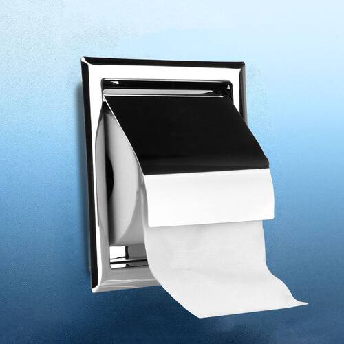 HILIFE Toilet Paper Holder Recessed Roll Paper Dispenser Sto