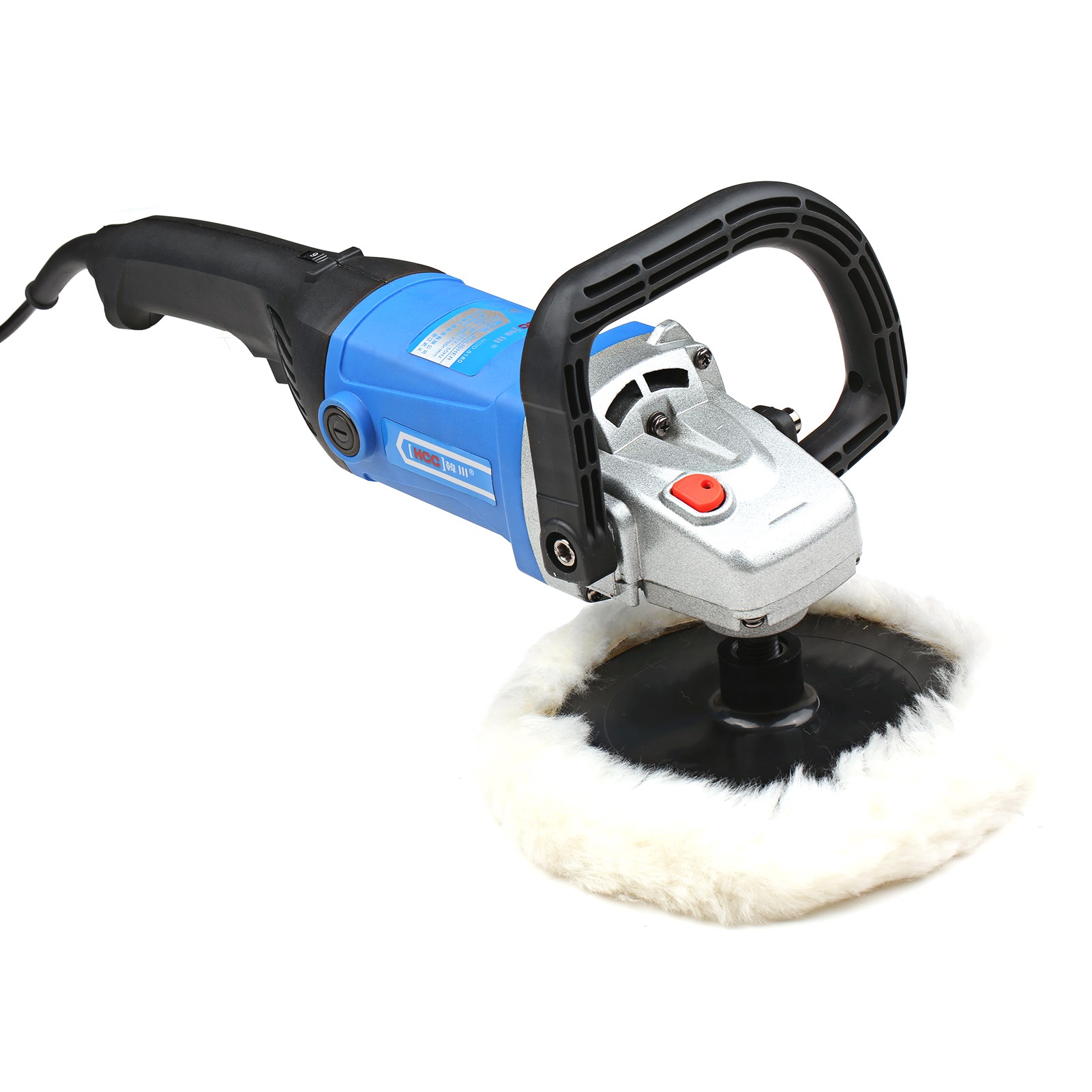 HCC 7-inch Electric Car Polisher 1100W Variable 6-Speed
