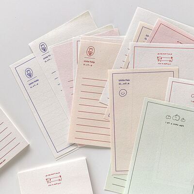 JIANW 30 Sheets North Island Holiday Series Memo P WordBoo