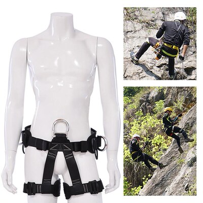 Outdoor Mountaineering Half-Legged Legging Safety Belt Rock