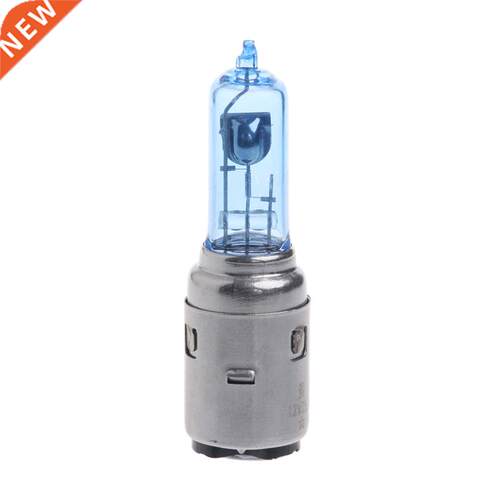 Motorcycle DC 12V 5W BA20D Headlight Halogen Bulb Xenon Whi