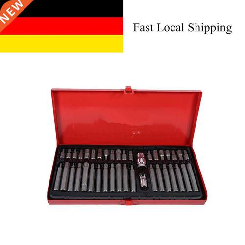 40Pcs Assorted Power Screwdriver Bits Set Hex Spline and Bit