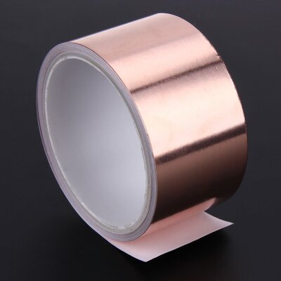 50mm X 5.5m Double Conductive Adhesive EMI Shielding Copper