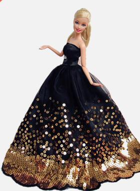 New for handmade barbie doll clothes barbie evening dress ba