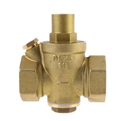 DN25 Adjustable Brass Water Heater Pressure Reducing Regulat