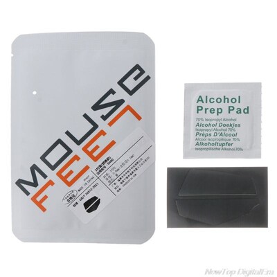 1 Set 0.6mm Thickness Replace Curve Edge Mouse Feet Mouse Sk