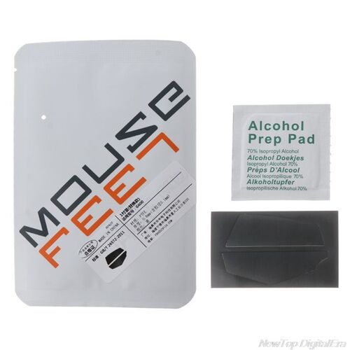 1 Set 0.6mm Thickness Replace Curve Edge Mouse Feet Mouse Sk