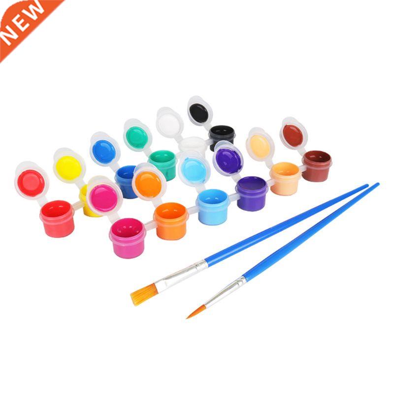 2ml 12 Vbrant Colors Washable Gouache Pant for Kds School