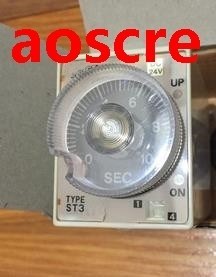 5 sets  ST3P A-A A-B Super Timer Relay With Base 24VDC or 22