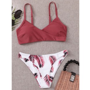 Women's swimsuit Bikini Swimwear Floral Random Print Bikini