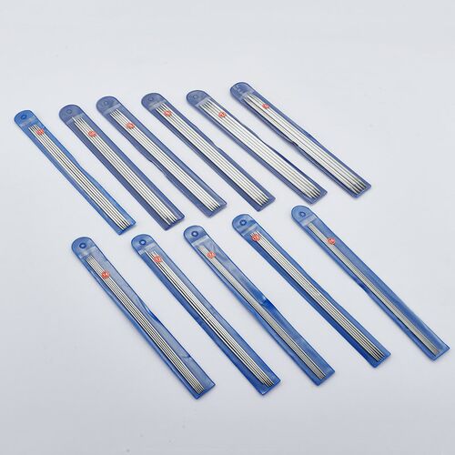 11 size 5pcs 25cm/35cm stainless steel Straight knitting nee