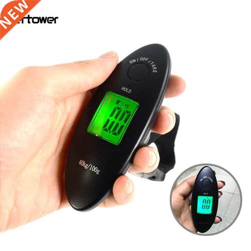 100g/40kg Digital Scale Hanging Luggage Scale LCD Display Po