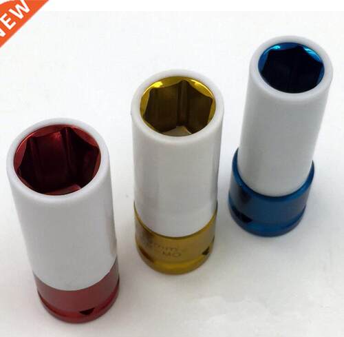 3pcs Thn Wall Deep mpact Lug Nut Socket Set Teflon Protect