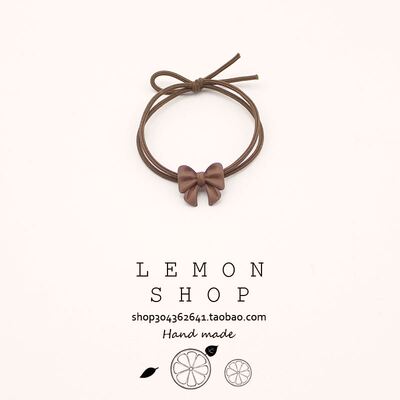 Bow hair cord cute girl hair ring hair cord web celebrity in