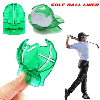 1PC Golf Scribe Accessories Supplies Transparent Golf Ball